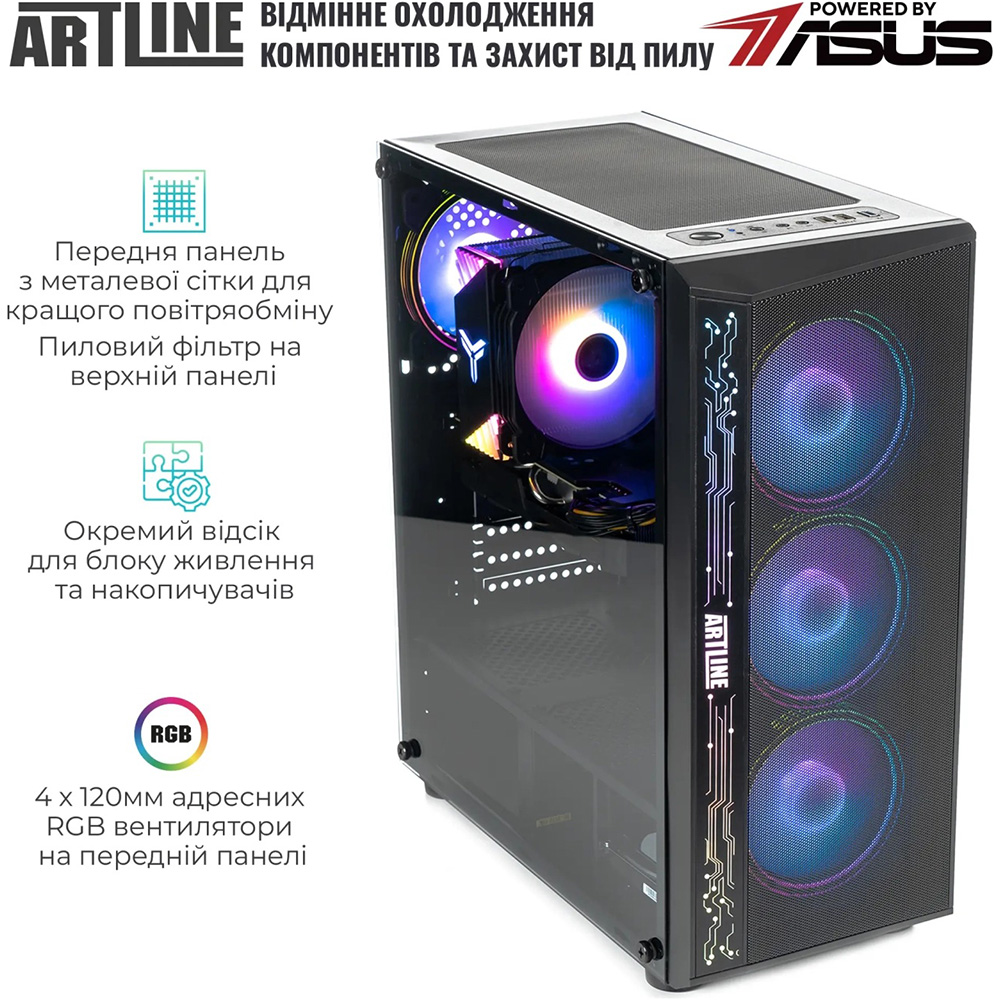 Компьютер ARTLINE Gaming X49 (X49v68) Серия процессора AMD Ryzen 5