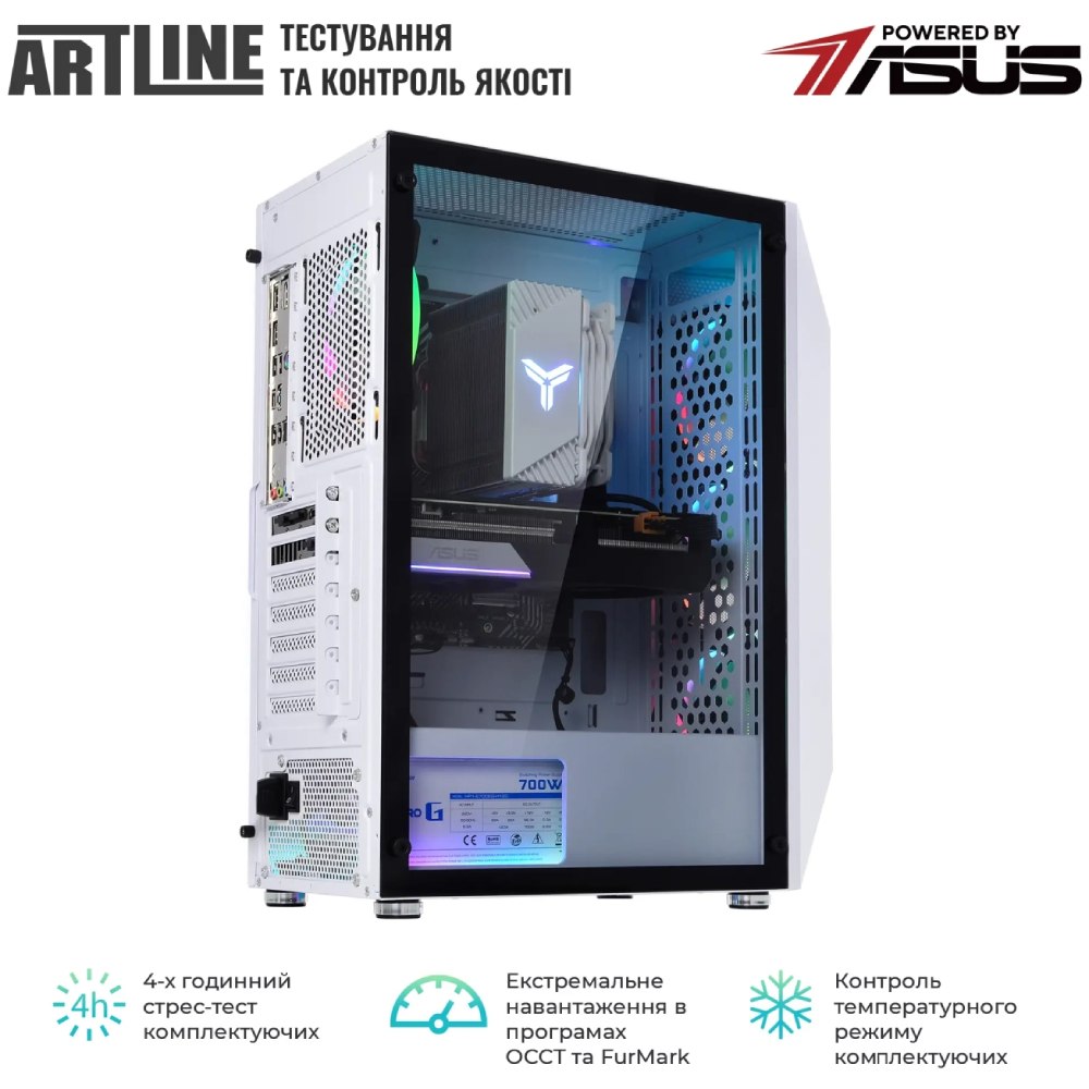 Фото Компьютер ARTLINE Gaming X46WHITE (X46WHITEv40)