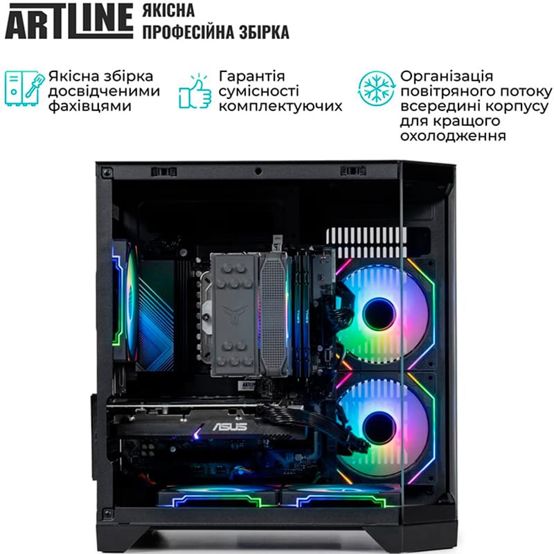 Замовити Комп'ютер ARTLINE Gaming X66 Windows 11 Home (X66v42Win)