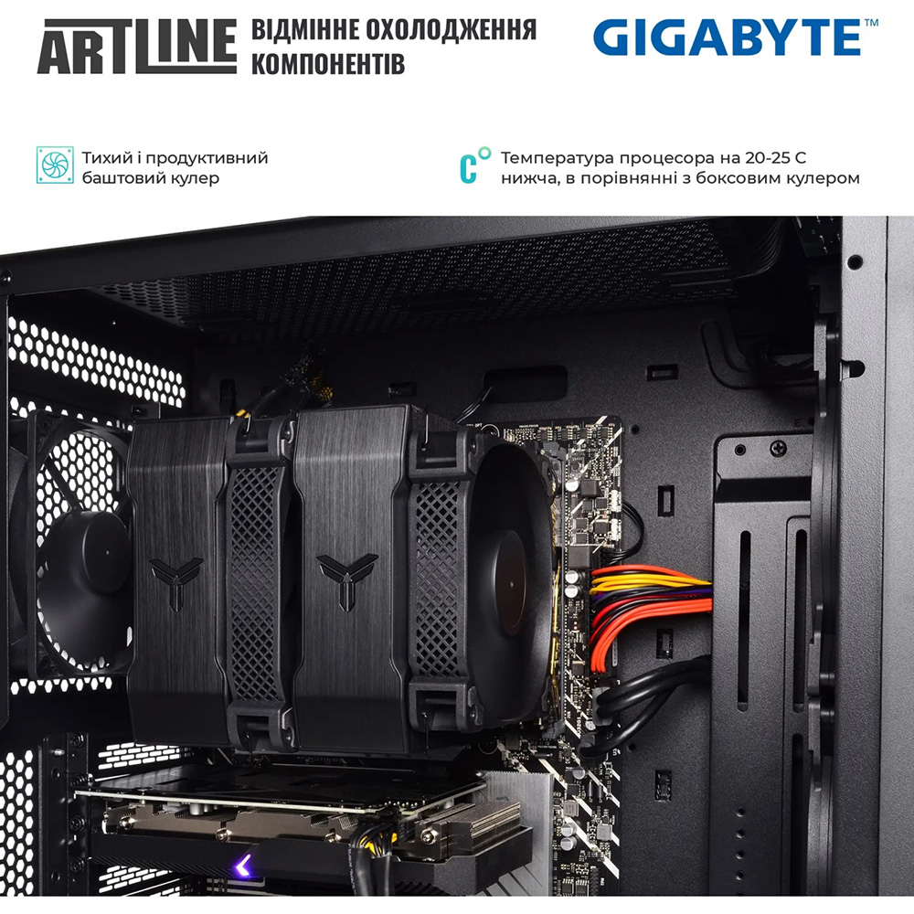 Компьютер ARTLINE WorkStation W62 (W62v02) Модель процессора 7700X