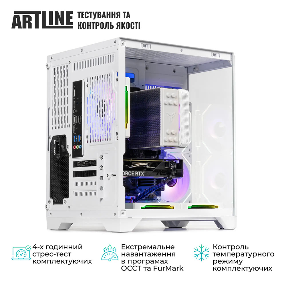 В Фокстрот Компьютер ARTLINE Gaming X63WHITE (X63WHITEv30)