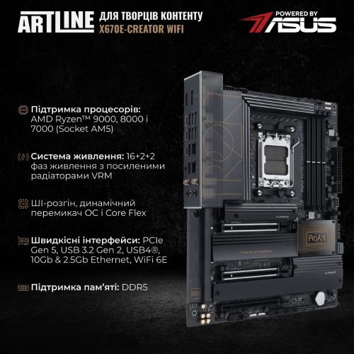 Обзор Компьютер ARTLINE WorkStation PROART Windows 11 Pro (PROARTv65Win)