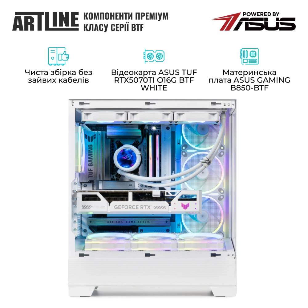 Комп'ютер ARTLINE Overlord BTF (BTFv06) Серія процесора AMD Ryzen 7