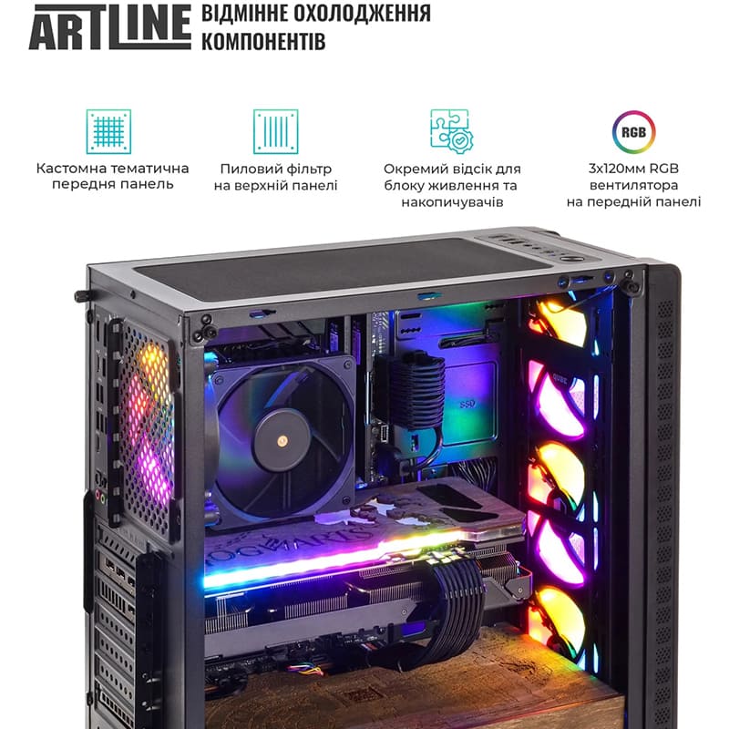 Фото Компьютер ARTLINE Gaming HGWRTS (HGWRTSv102)