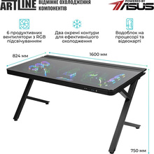 Комп'ютер ARTLINE Overlord DESKPro Windows 11 Pro (DESKProv19Win)