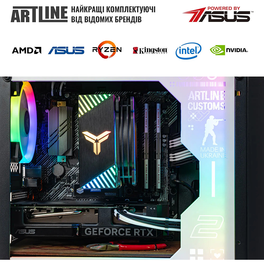 Заказать Компьютер ARTLINE Gaming GBS (GBSv35CS)