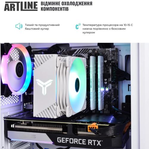 В інтернет магазині Комп'ютер ARTLINE Gaming X47WHITE (X47WHITEv100)