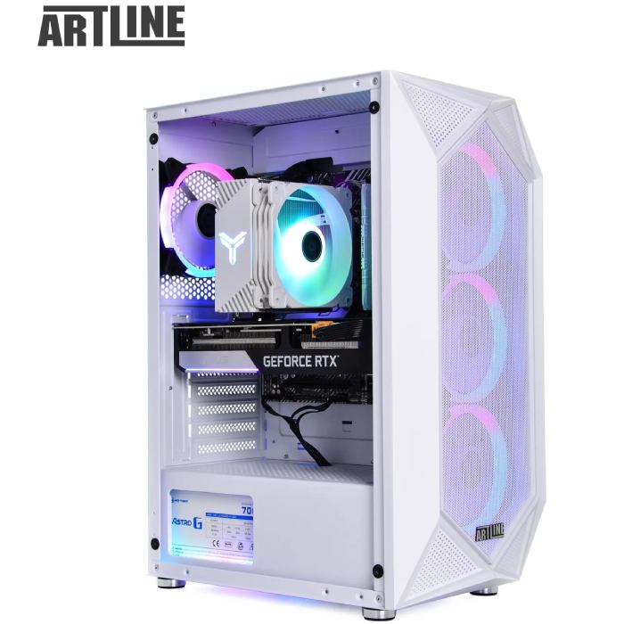 Фото Компьютер ARTLINE Gaming X47WHITE Windows 11 Home (X47WHITEv100Win)