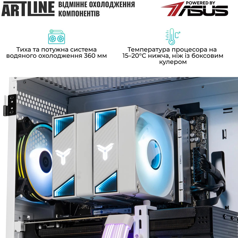 В интернет магазине Компьютер ARTLINE Gaming X69WHITE Windows 11 Home (X69WHITEv47Win)