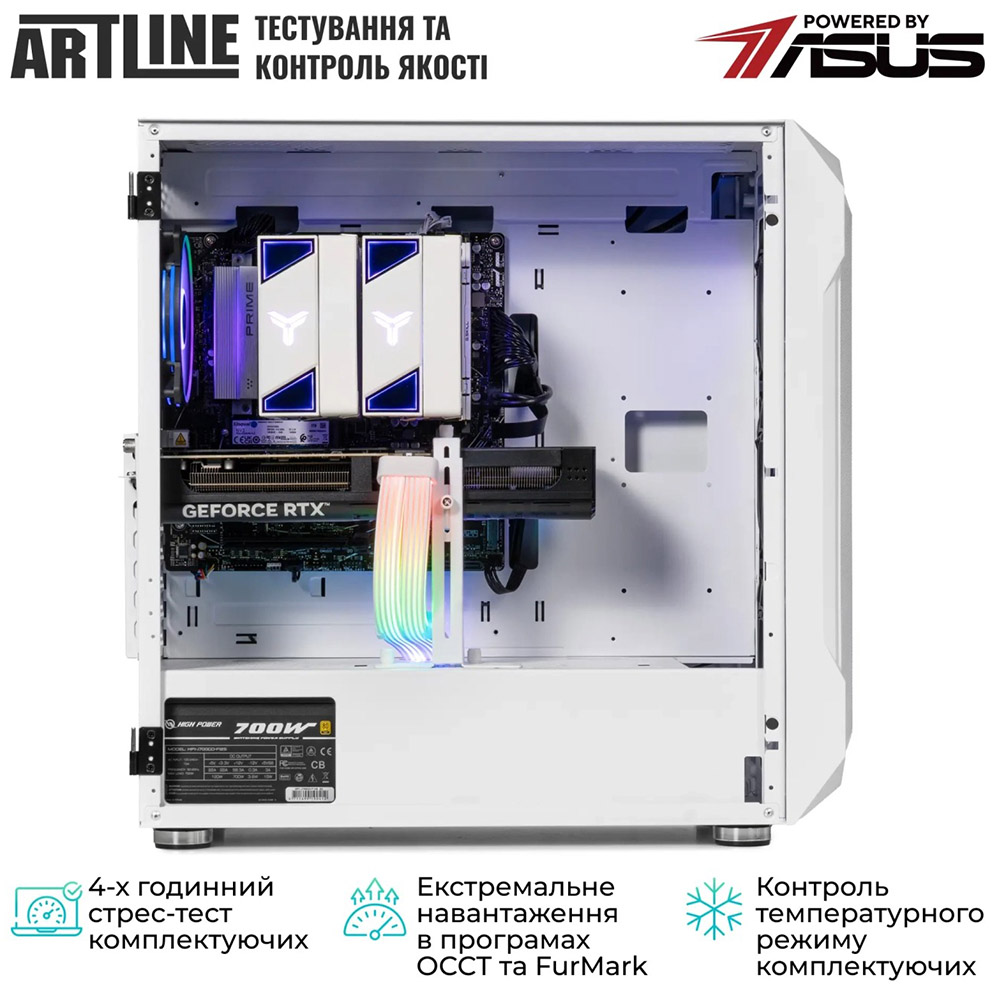 В Украине Компьютер ARTLINE Gaming X69WHITE Windows 11 Home (X69WHITEv48Win)