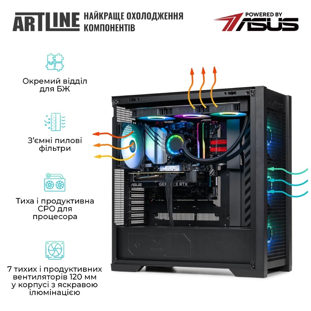 В интернет магазине Компьютер ARTLINE Overlord GT302 (GT302v48)