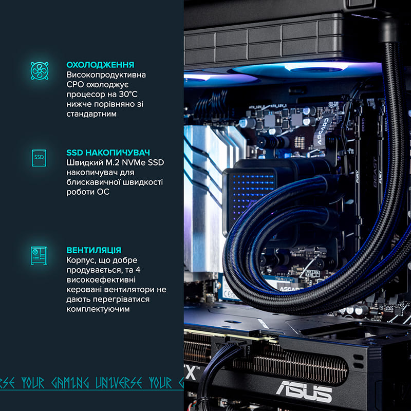 Компьютер ASGARD Hodr (A98X3D.32.S20.97.5611) Серия процессора AMD Ryzen 7