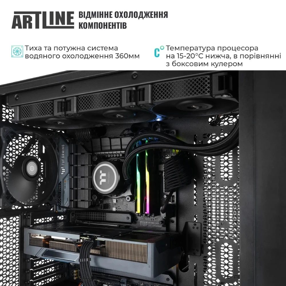 Компьютер ARTLINE WorkStation W96 Windows 11 Pro (W96v110Win) Серия процессора Intel Core Ultra 7