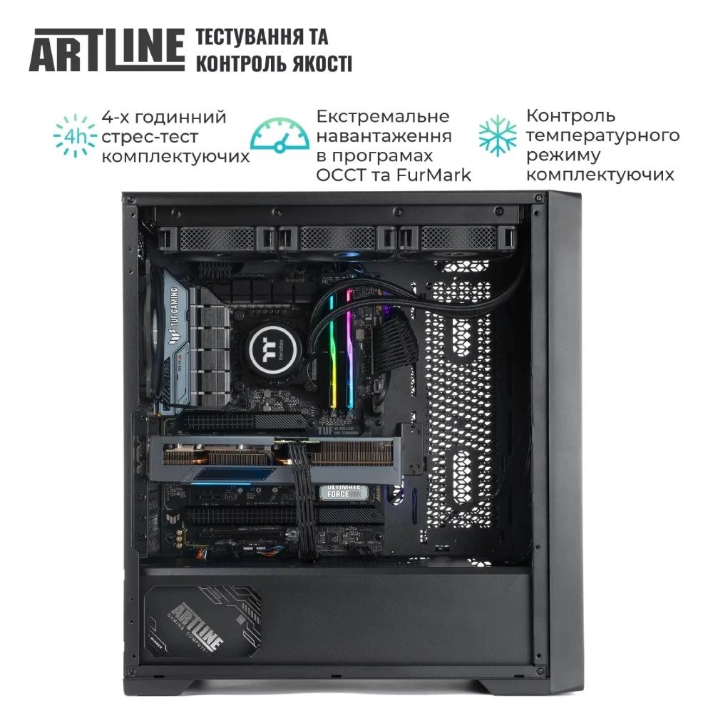 Компьютер ARTLINE WorkStation W96 Windows 11 Pro (W96v110Win) Чипсет Intel Z890