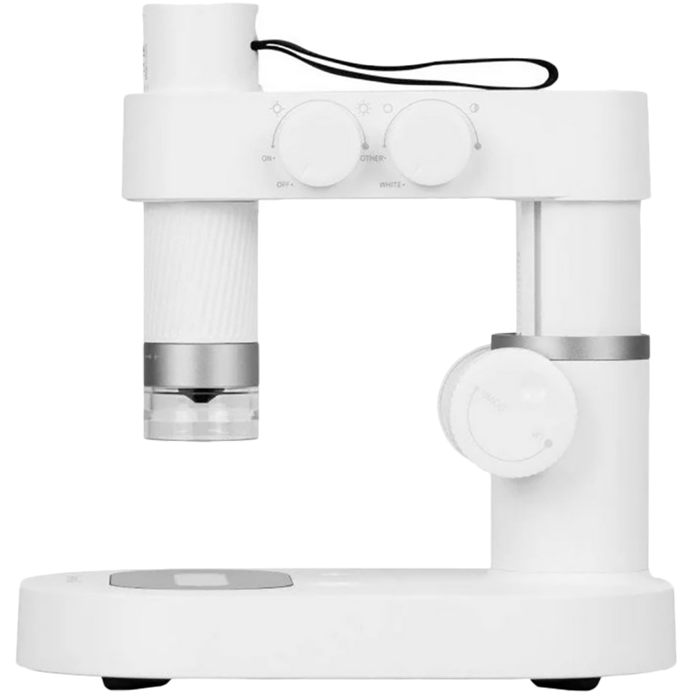 Умный портативный микроскоп BEAVERLAB Xiaomi Portable (DDL-M1B) Дополнительно Увеличение: 1x – 400x; Камера: CMOS, 2 Мп; Подключение: Wi-Fi, USB-Type-C; Совместимость: Android, iOS; Подсветка: LED; Водонепроницаемость: IPX4