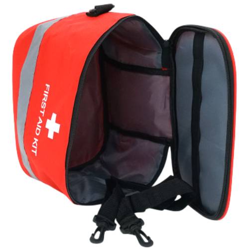 Медична сумка VOLTRONIC з плечовим ременем Red (YT41250) Матеріал нейлон із ПВХ-покриттям