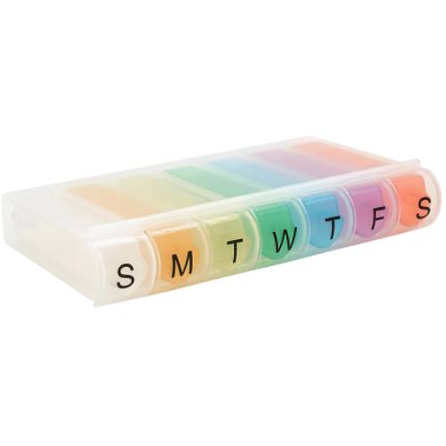 Таблетниця VOLTRONIC 7/28 знімних осередків (YT41248) Додатково Загальна кількість осередків: 28 (7х4); Конфігурація: 7 днів х 4 доби;