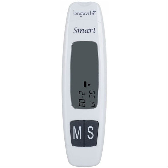 

Глюкометр LONGEVITA Smart + Тест-полоски 100 шт (2х50шт), Smart