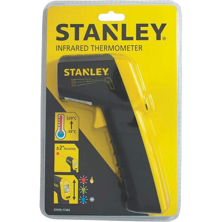 Инфракрасный термометр Stanley (STHT0-77365) Тип термометра инфракрасный (бесконтактный)