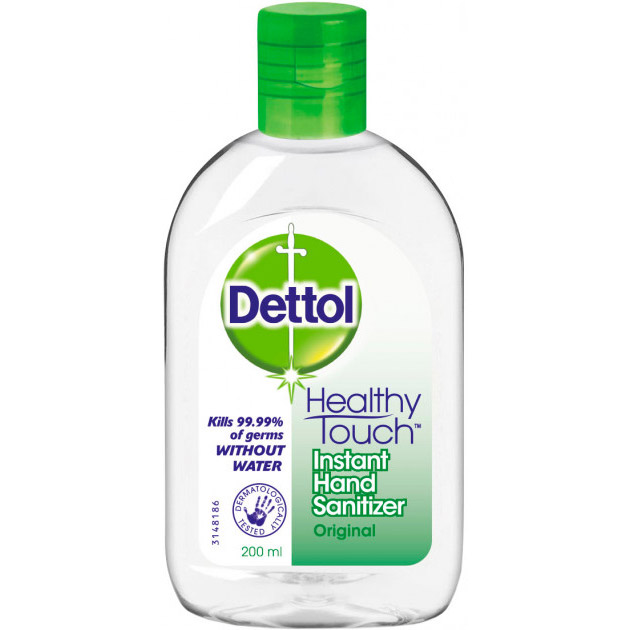 

Антисептик для дезинфекции рук Dettol Original 200 мл (3148197), Антисептик для дезінфекції рук Original 200мл
