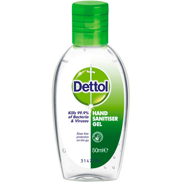 

Антисептик для дезинфекции рук Dettol Original 50 мл (3147804), Антисептик для дезінфекції рук Original 50мл