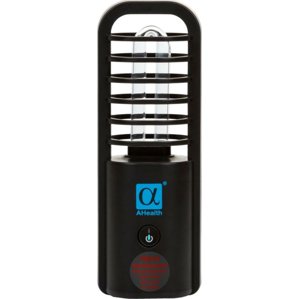 

Лампа ультрафиолетовая портативная AHealth AH UV2 Black (668435), Лампа ультрафіолетова портативна AH UV2 black