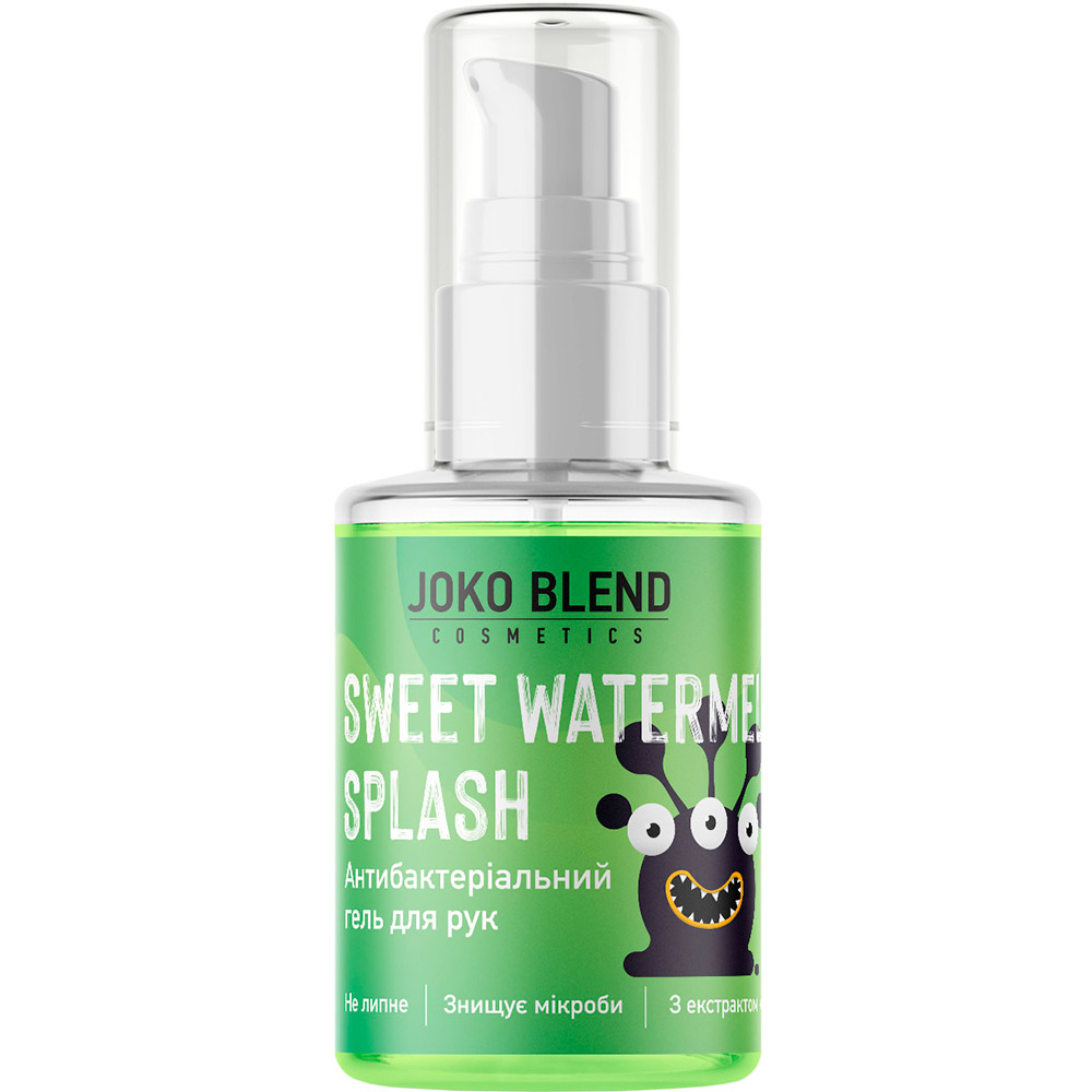 

Антисептик JOKO BLEND Sweet Watermelon Splash 30 мл (834177), Антисептик для рук Sweet Watermelon Splash 30 мл