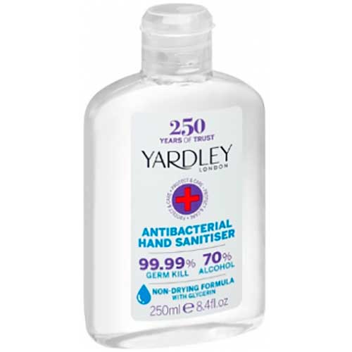 

Санитайзер для рук YARDLEY 250 мл (5056179302990), Санітайзер для рук 250мл