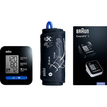 Измеритель давления BRAUN BPM ExactFit 1 BUA5000EUV1AM all black