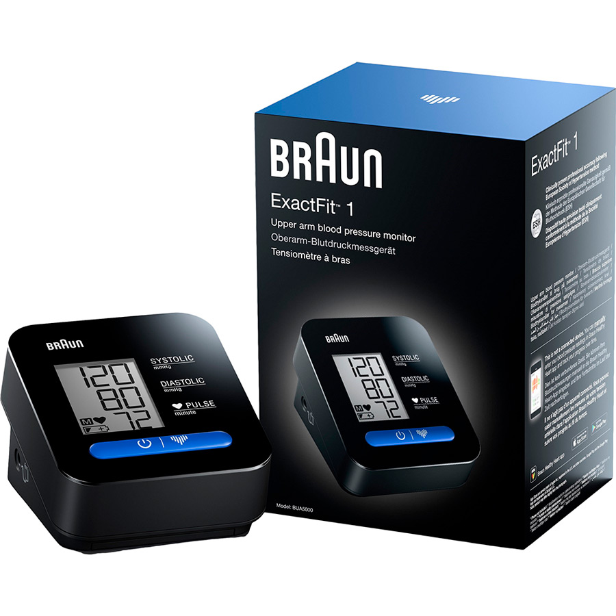 Заказать Измеритель давления BRAUN BPM ExactFit 1 BUA5000EUV1AM all black