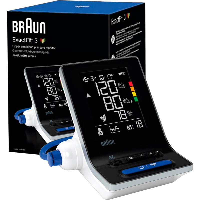 Зовнішній вигляд Вимірювач тиску BRAUN BPM ExactFit 3 BUA6150