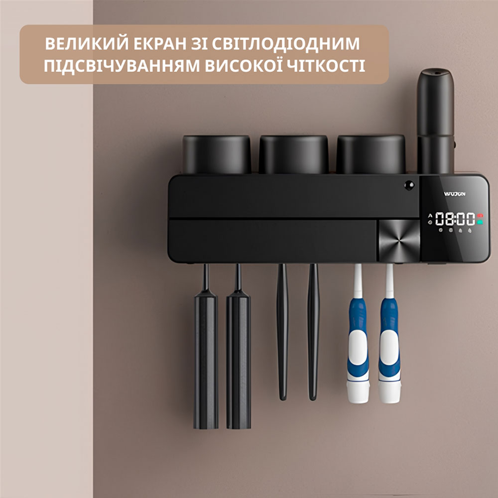 Стерилізатор зубних щіток INSPIRE K3 Black Тип стерилізатор