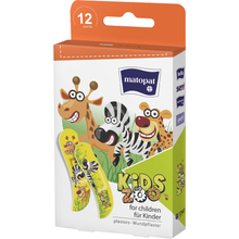 Пластирі медичні МАТОРАТ matopat KIDS ZOO 12шт (MA-167-GLMM-082)