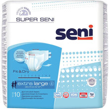 Підгузки для дорослих Seni Super Extra Large 10 шт (SE-094-XL10-S01)