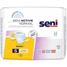 Подгузники для взрослых SENI ACTIVE NORMAL Small 10 шт (SE-096-SM10-N01)