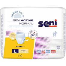 Подгузники для взрослых SENI ACTIVE NORMAL Large 10 шт (SE-096-LA10-N01)