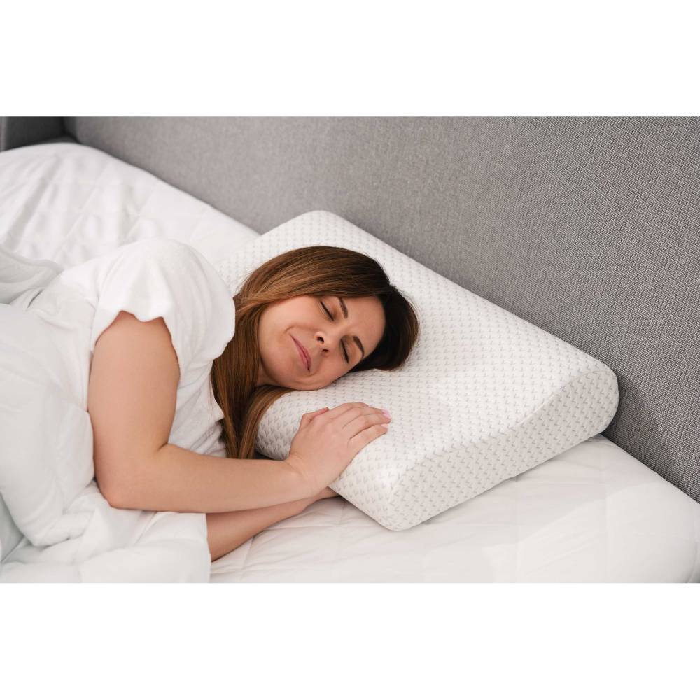 Покупка Подушка ортопедична ARDESTO Sleepwell 60х40х11/9см White (ART6040COP)