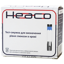 Тест-полоски для глюкометра HEACO (Safe AQ 50 pcs)