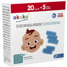 Фильтры AKUKU для аспиратора A0036 25 шт (А0037)