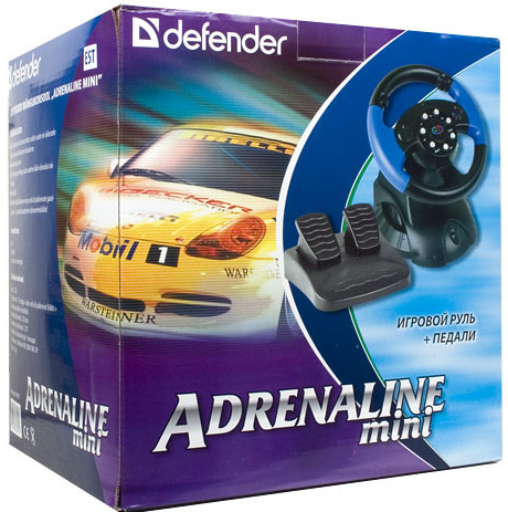 Руль DEFENDER ADRENALINE MINI Тип підключення USB