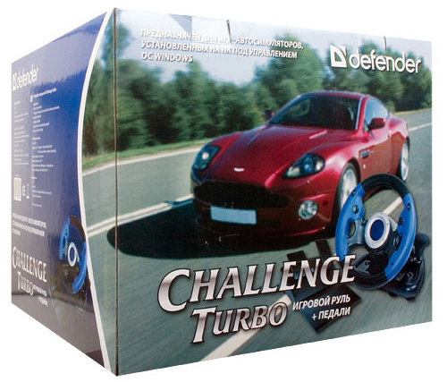 Руль DEFENDER CHALLENGE TURBO Тип підключення USB