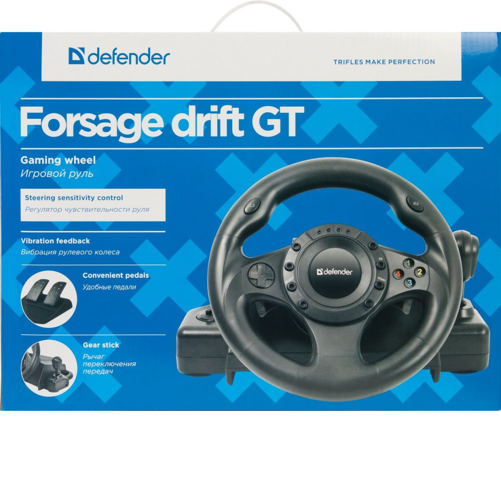 Зовнішній вигляд Кермо DEFENDER FORSAGE DRIFT