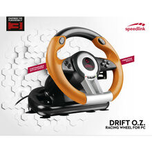 Кермо SPEEDLINK DRIFT Z. O. Racing Wheel PC (SL-6695-BKOR-01)