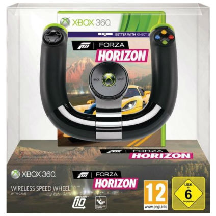 Руль MICROSOFT Xbox 360 Speed wheel+ForzaHorizon Функция Twist False