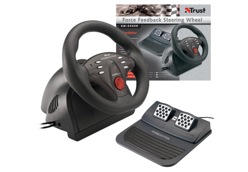 Игр.манипулятор TRUST FF Steering Wheel GM-3500R