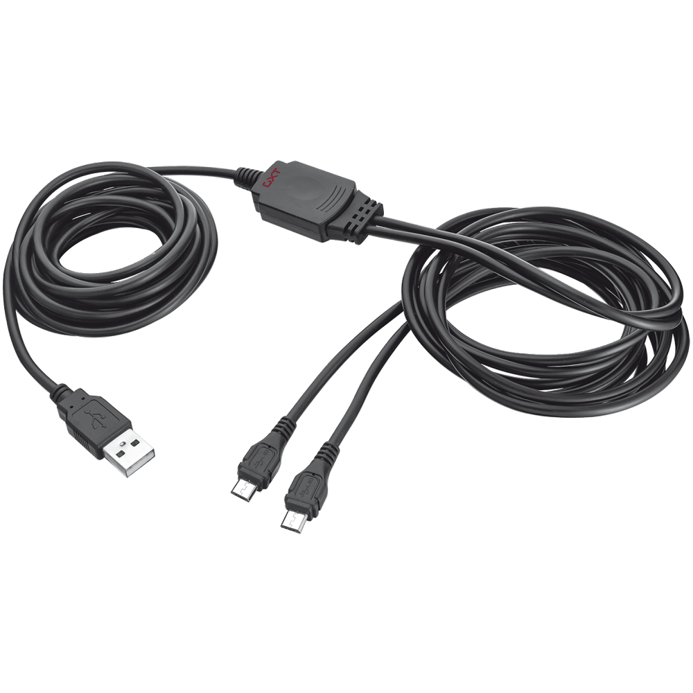 Кабель TRUST GXT 222 Duo Charge&Play Cable for PS4 (20165)