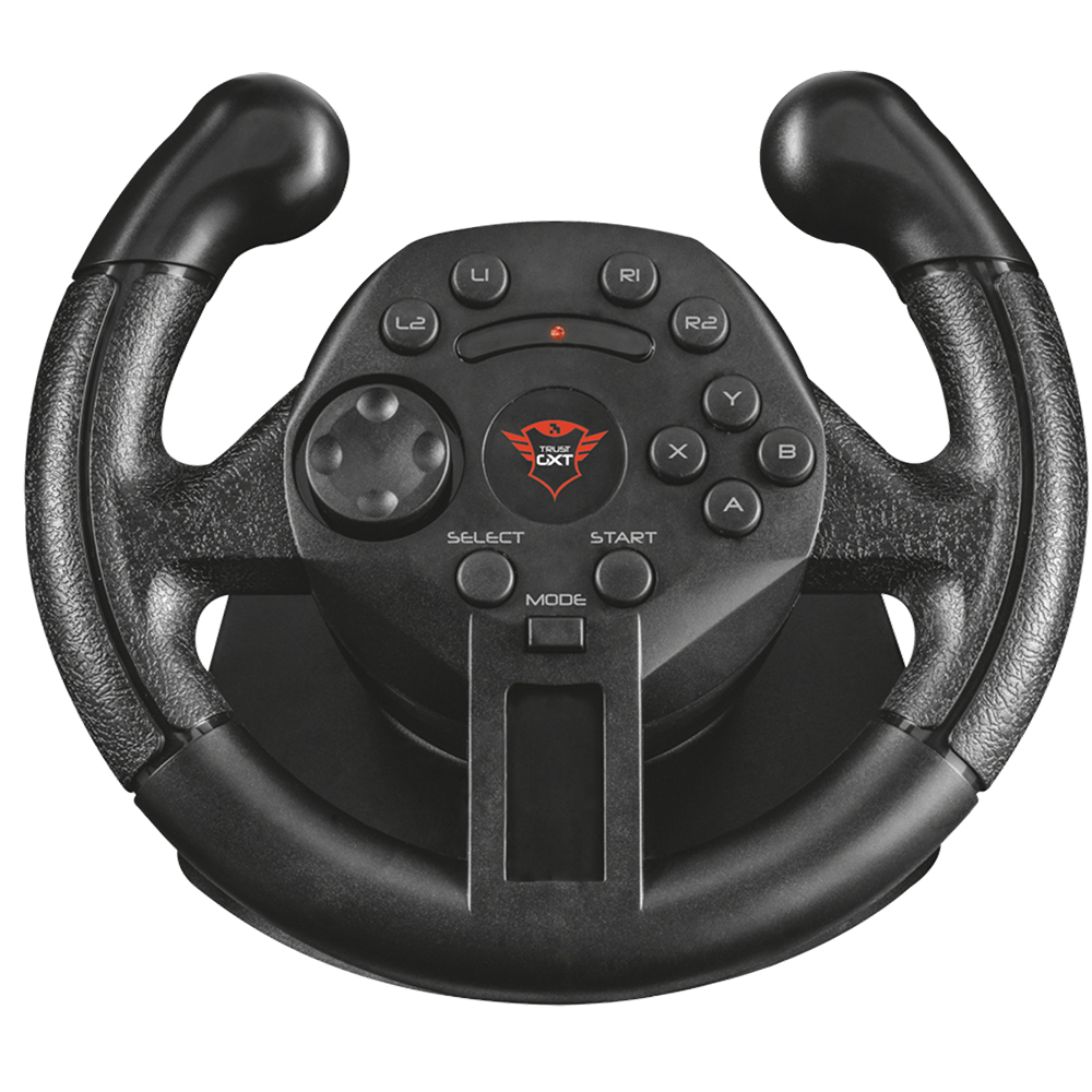 Руль TRUST GXT 570 Compact vibration racing wheel (21684) Беспроводное соединение False