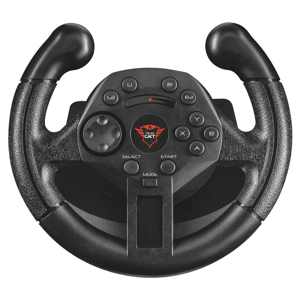 Руль TRUST GXT 570 Compact vibration racing wheel (21684) Тип подключения USB