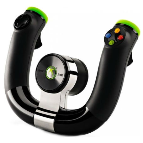 Руль MICROSOFT Wireless Speed Wheel Xbox 360 (2ZJ-00003)