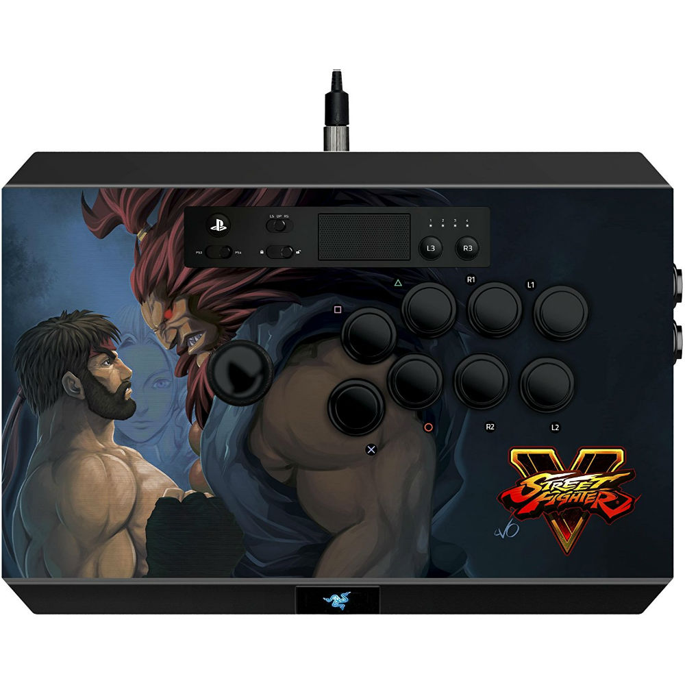 Джойстик RAZER Panthera Steet fighter V for PS4 (RZ06-01690200-R3G1)